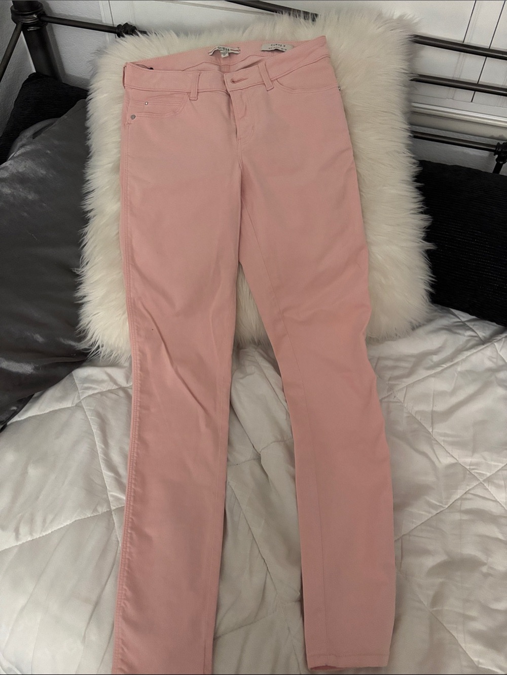 Women's Pink Slim Jeans
